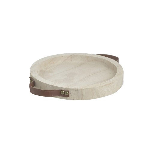 INART ΔΙΣΚΟΣ ΞΥΛΙΝΟΣ NATURAL 28Χ24Χ3 - 24cm x 3cm x 28cm