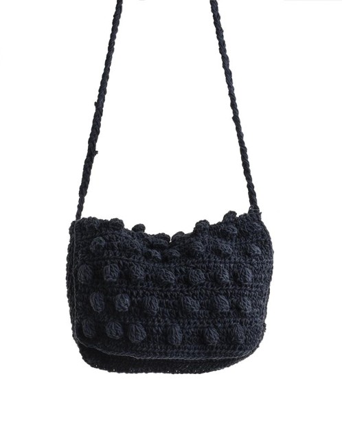 BLE ΤΣΑΝΤΑΚΙ ΜΑΚΡΑΜΕ ΜΑΥΡΟ 30X7X20/68 (100% COTTON)