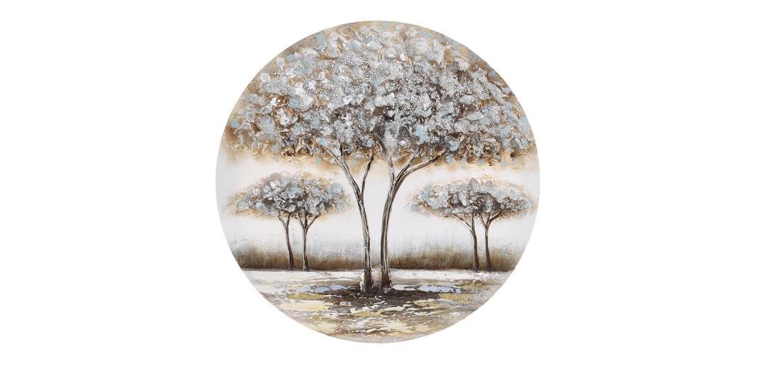 INART ΠΙΝΑΚΑΣ ΚΑΜΒΑΣ ΔΕΝΤΡΑ Δ50 - 2cm x 50cm x 50cm