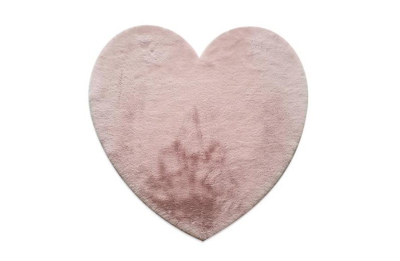ΧΑΛΙ PUFFY FC19 PINK HEART ANTISLIP - 160X160Η  NewPlan