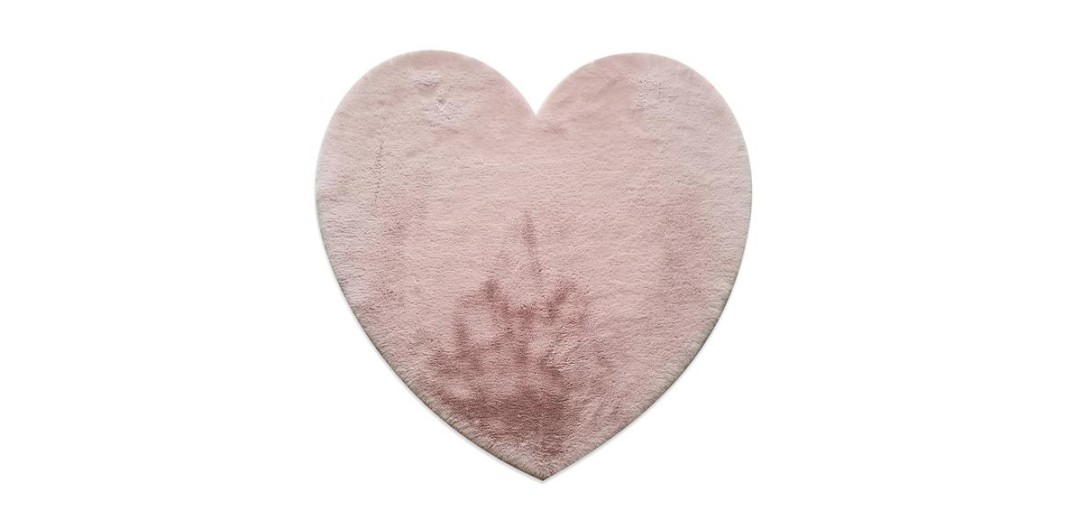 ΧΑΛΙ PUFFY FC19 PINK HEART ANTISLIP - 120X120Η  NewPlan