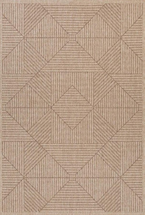 ΧΑΛΙ ETHNIK  2011C BROWN/CARAMEL BEIGE - 070X140  NewPlan