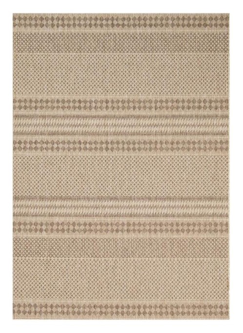 ΧΑΛΙ ETHNIK  202668C BROWN/CARAMEL BEIGE - 133X190  NewPlan