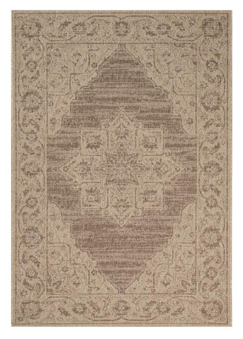 ΧΑΛΙ ETHNIK  204005C BROWN/CARAMEL BEIGE - 070X140  NewPlan