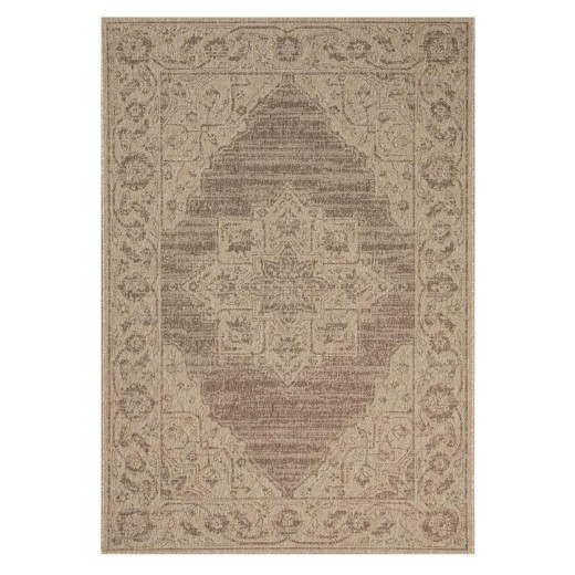 ΧΑΛΙ ETHNIK  204005C BROWN/CARAMEL BEIGE - 160X230  NewPlan