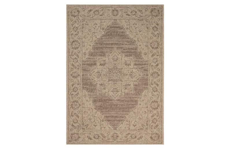 ΧΑΛΙ ETHNIK  204005C BROWN/CARAMEL BEIGE - 133X190  NewPlan