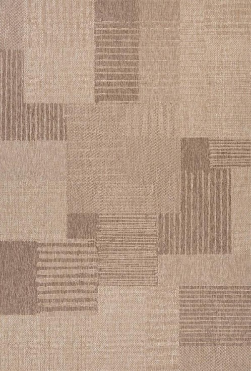 ΧΑΛΙ ETHNIK  20706C BROWN/CARAMEL BEIGE - 133X190  NewPlan