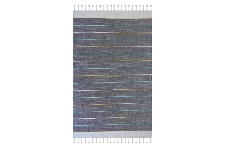 ΧΑΛΙ RIBELLA ΧΕΙΡΟΠΟΙΗΤΟ 100 D.GREY - 200X285  NewPlan
