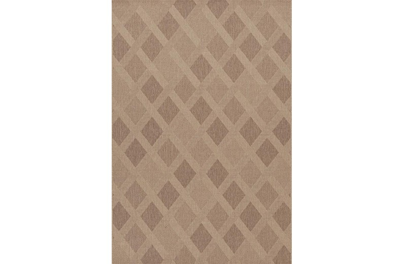 ΧΑΛΙ ETHNIK  203729C BROWN/CARAMEL BEIGE - 200X285  NewPlan