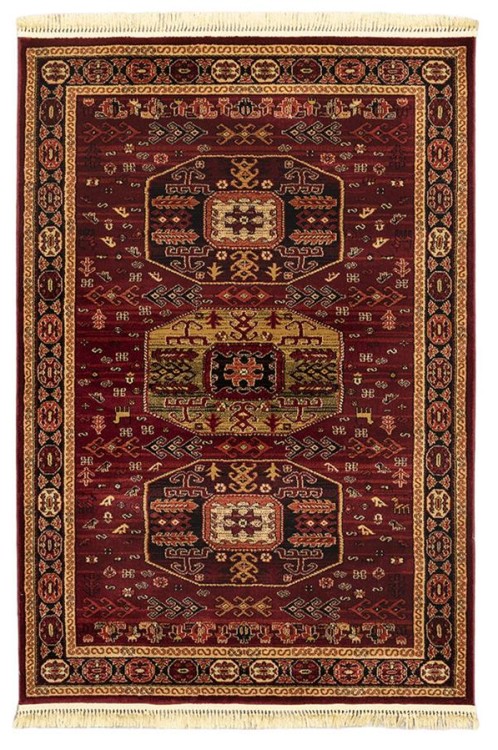 ΧΑΛΙ PERSIA 6057 BURGUNDY ΜΕ ΚΡΟΣΣΙ - 200X290  NewPlan