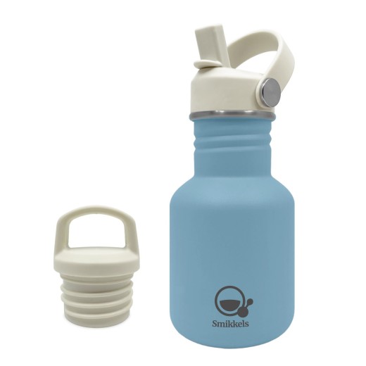 Μεταλλικό Παγούρι 350ml Μπλε - Smikkels