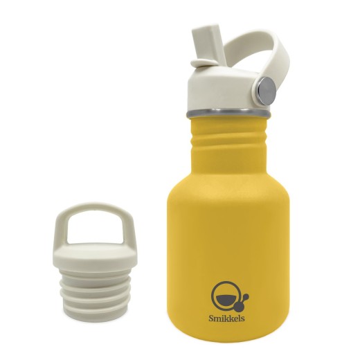 Μεταλλικό Παγούρι 350ml Κίτρινο - Smikkels