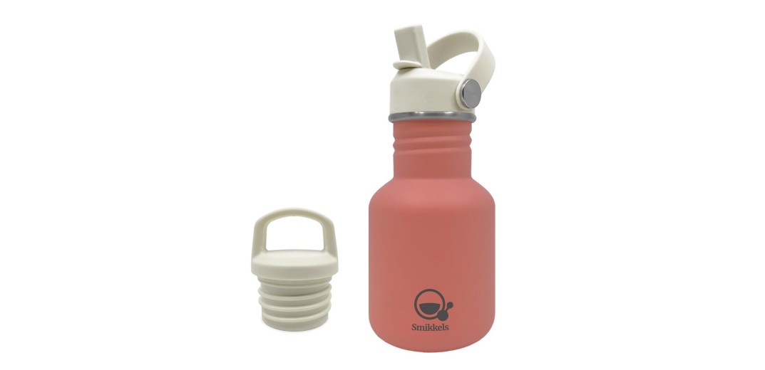 Μεταλλικό Παγούρι 350ml Ροζ - Smikkels