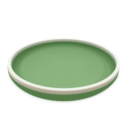 Πιάτο Σιλικόνης 18 cm - Πράσινο - Smikkels