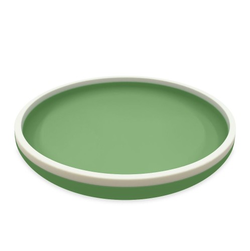 Πιάτο Σιλικόνης 18 cm - Πράσινο - Smikkels