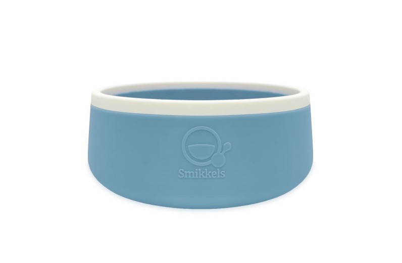 Mπωλ Σιλικόνης 350ml - Μπλε - Smikkels