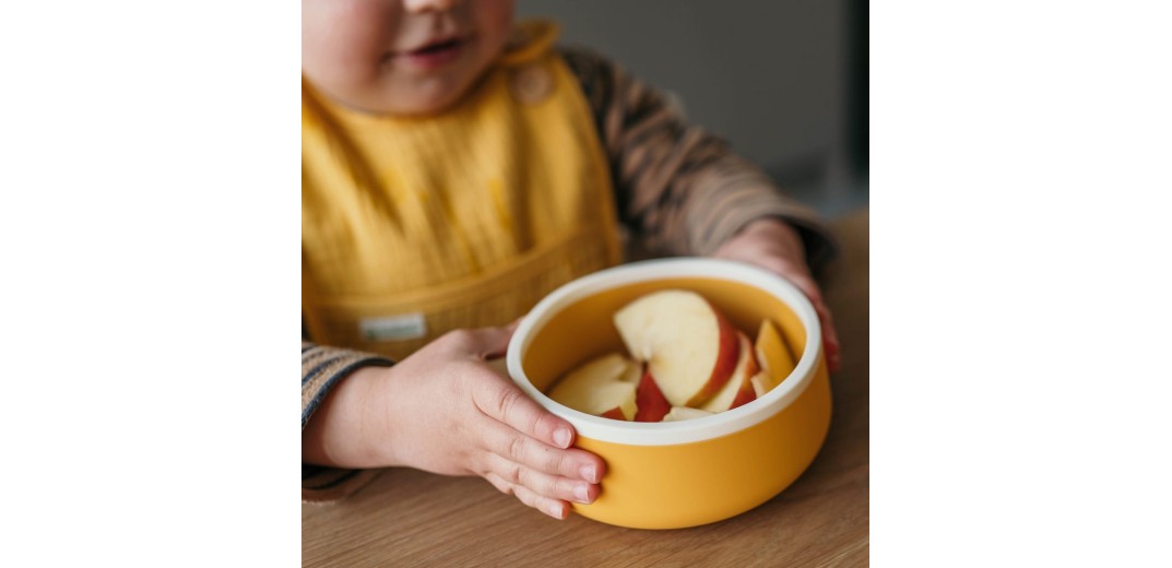 Mπωλ Σιλικόνης 350ml - Κίτρινο - Smikkels