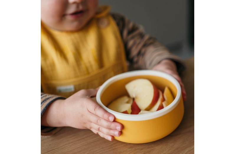 Mπωλ Σιλικόνης 350ml - Κίτρινο - Smikkels