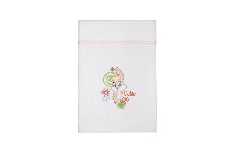 Baby Looney Tunes des.27 Κουβέρτα Πικέ Κούνιας
