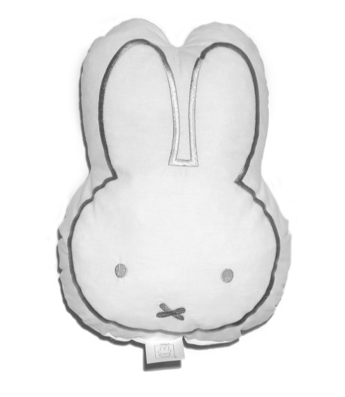 Μαξιλάρι Διακοσμητικό Γκρι με Κέντημα Design 55 Miffy