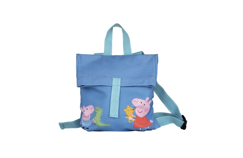 Σακίδιο Πλάτης Μπλε - Peppa Pig - Petit Jour Paris