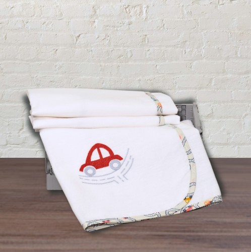 Πάνα Φανελλένια 100% Βαμβάκι 80x80cm 200 γρ/τμ Design 214-1 Oliver Baby