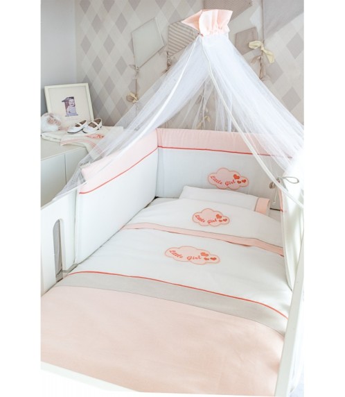 Oliver Baby Σετ 3τεμ. Πάπλωμα-Πάντα-Κουνουπιέρα