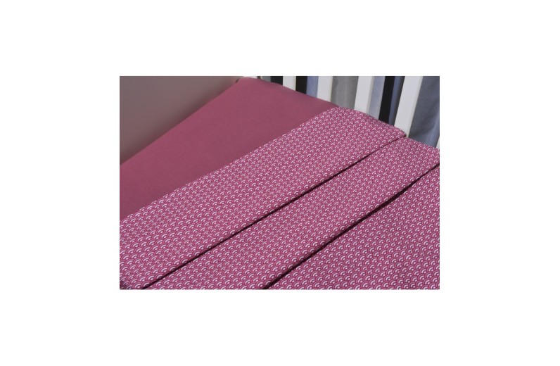 Σεντόνια Λίκνου Σετ 2τ -75x110-100% Βαμβάκι Design 147 Oliver Baby