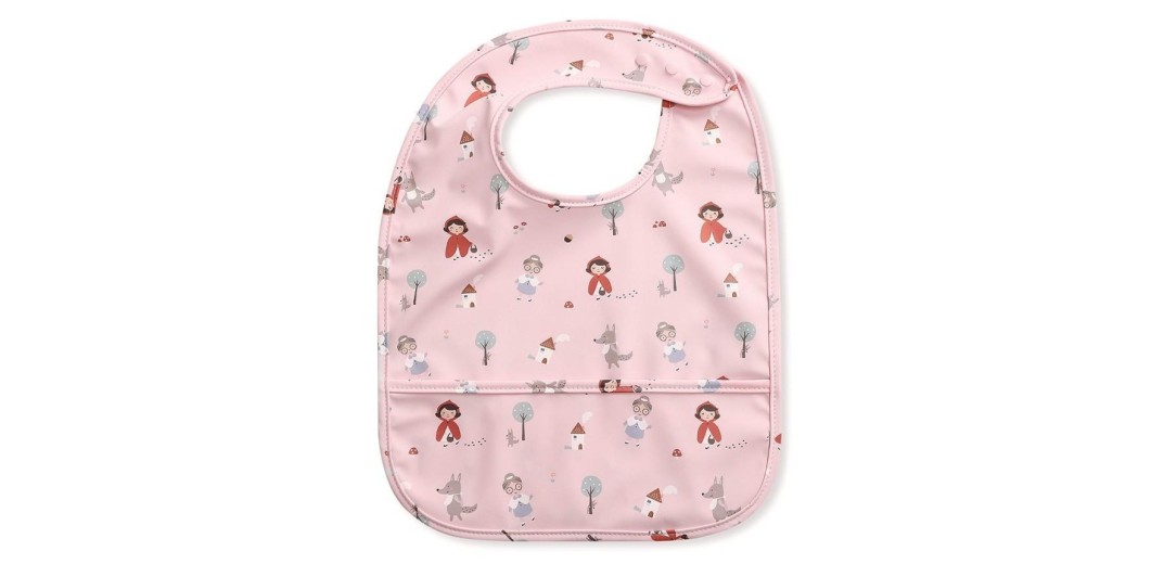 Αδιάβροχη Σαλιάρα με τσέπη Little Red - Tutete