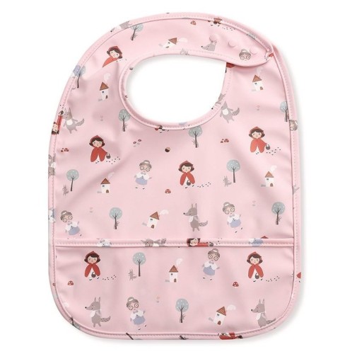 Αδιάβροχη Σαλιάρα με τσέπη Little Red - Tutete