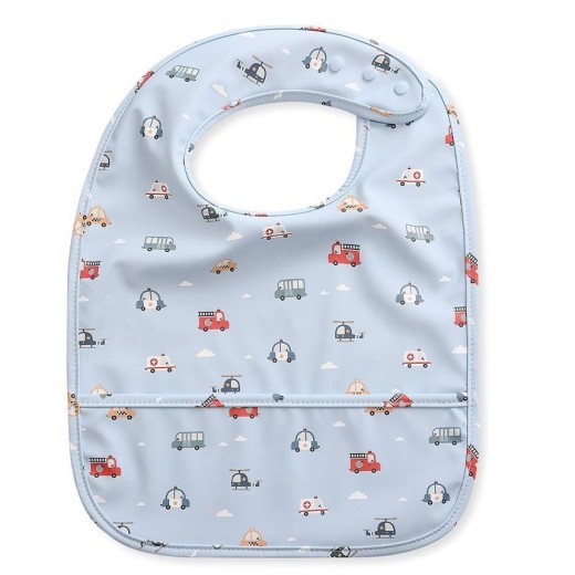 Αδιάβροχη Σαλιάρα με τσέπη City Cars - Tutete