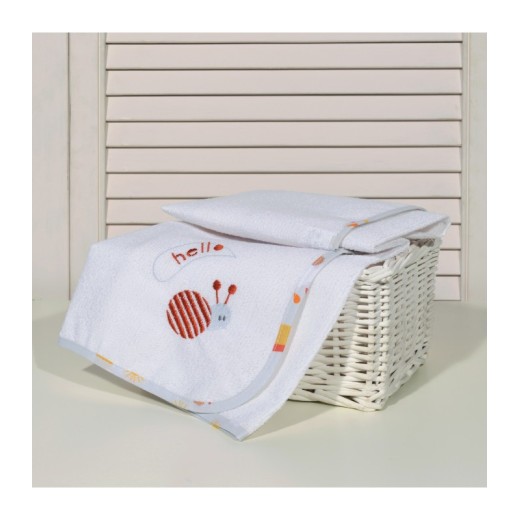 Σελτεδάκι Με Κέντημα Design 177 50x70 190 gr/sqm Oliver Baby