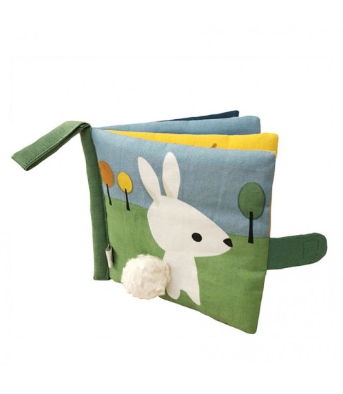 Βιβλίο Rabbit's Day Από 100% Οργανικό Βαμβάκι