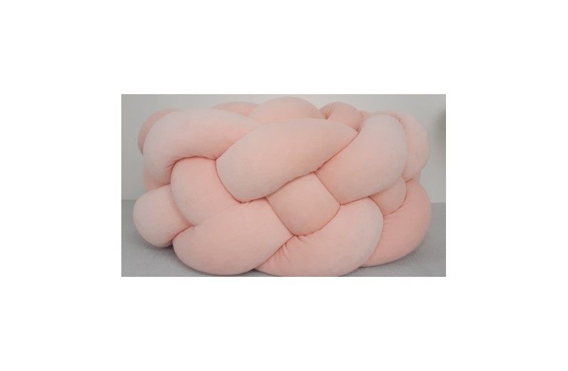 Oliver Baby Des 2007 Πλεξούδα Τετραπλή Σομόν Βελουτέ  2μ χ 24εκ.