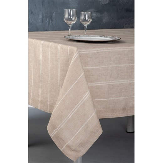 Omega Home des.202 Τραπεζομάντηλο 170x300 100% Λινό Ιταλίας