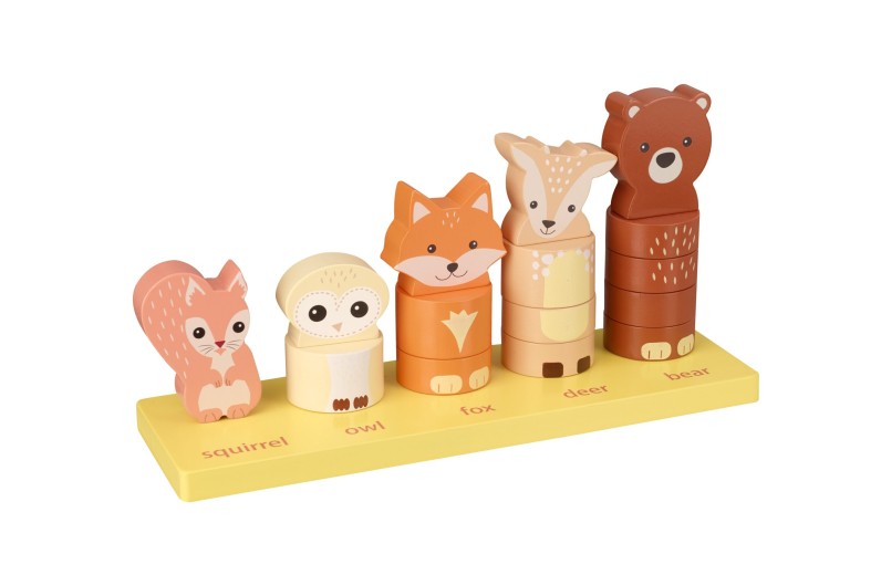 Εκμάθηση Αριθμών Woodland Orange Tree Toys