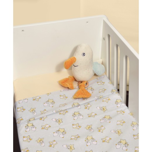 Σεντόνια Λίκνου Σετ 2τεμ. 80x100cm Design 210 Oliver Baby