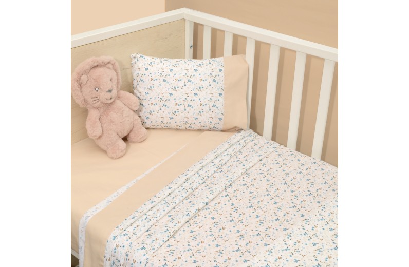 Σεντόνια Kούνιας 3 τεμ. 110x160cm 100% Βαμβάκι Design 217 Oliver Baby