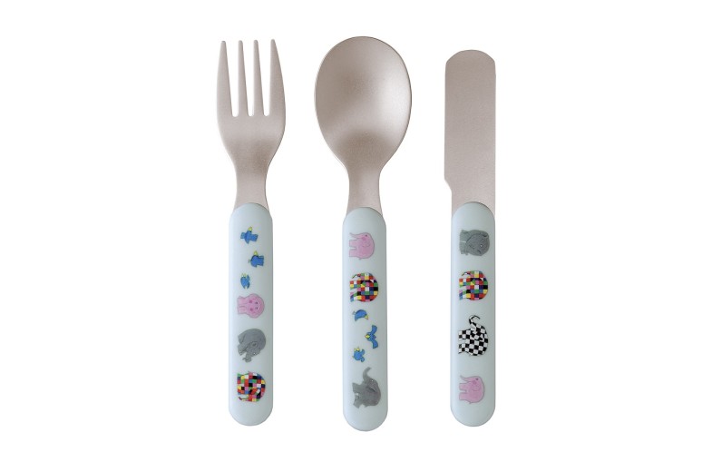 Σετ Κουτάλι-Μαχαίρι-Πηρούνι 3 τεμ Elmer - Petit Jour Paris