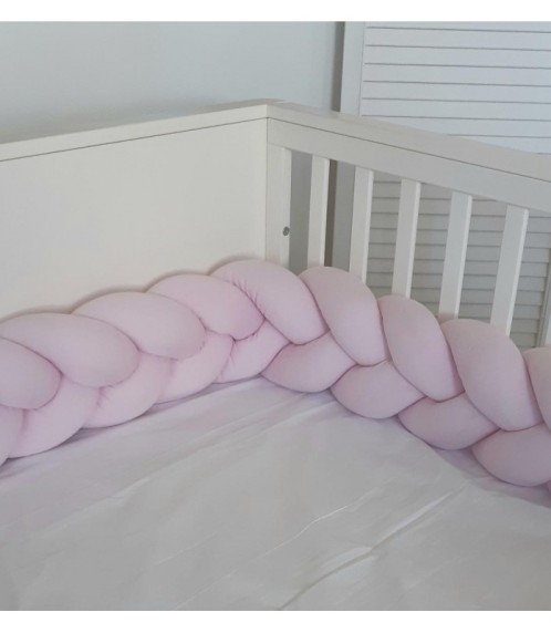 Πλεξούδα τριπλή βαμβακερή 20X200  με ειδική εσωτερική επένδυση Design 12 Oliver Baby