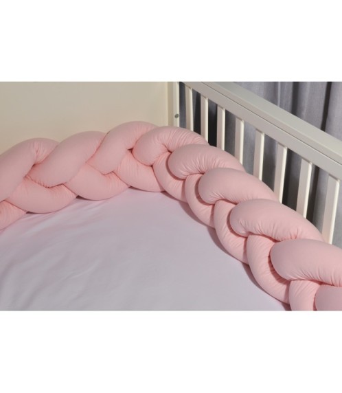 Πλεξούδα τριπλή βαμβακερή 20X200  με ειδική εσωτερική επένδυση Design 312 Oliver Baby