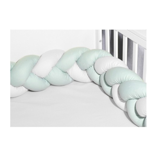 Πλεξούδα τριπλή βαμβακερή 20X200  με ειδική εσωτερική επένδυση Design 3130 Oliver Baby