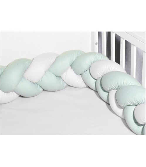 Πλεξούδα τριπλή βαμβακερή 20X200  με ειδική εσωτερική επένδυση Design 3130 Oliver Baby