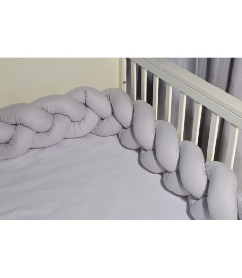 Πλεξούδα τριπλή βαμβακερή 20X200  με ειδική εσωτερική επένδυση Design 315 Oliver Baby