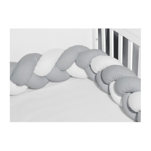 Πλεξούδα τριπλή βαμβακερή 20X200  με ειδική εσωτερική επένδυση Design 3150 Oliver Baby