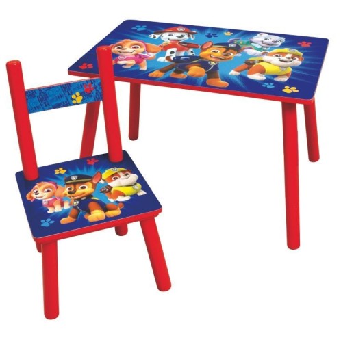 Σετ Τραπέζι και Καρέκλα Paw Patrol