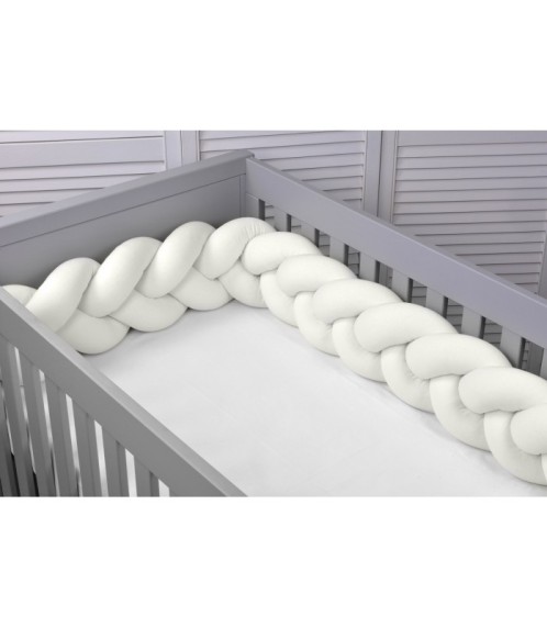 Πλεξούδα τριπλή βαμβακερή 20X200  με ειδική εσωτερική επένδυση Design 70 Oliver Baby
