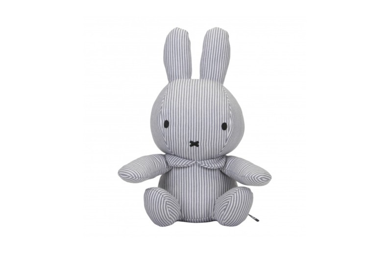 Miffy Fun At Sea  Υφασμάτινο λούτρινο 29 cm  με μαγνήτες στα μάτια για να κλείνει τα ματάκια  29x13x12