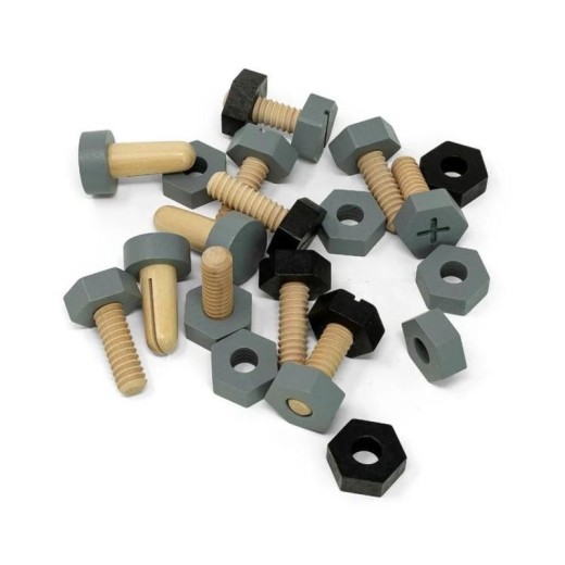 Ξύλινες Βίδες & Παξιμάδια Mama Memo