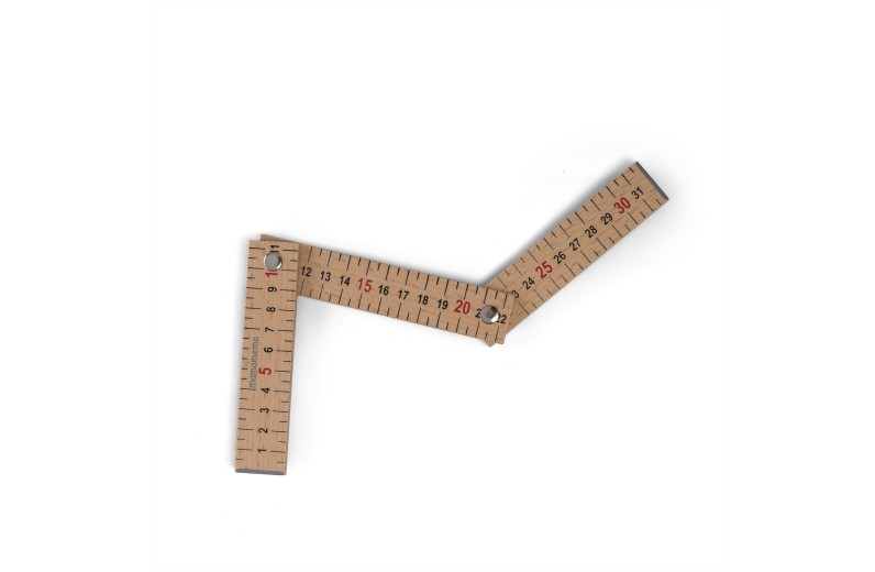 Ξύλινο Σπαστό Μέτρο Mama Memo